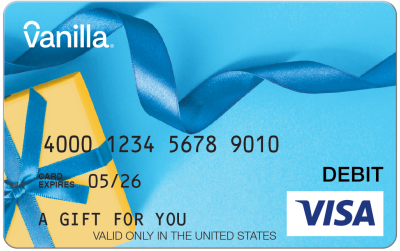 Blue Ribbon Gift Card