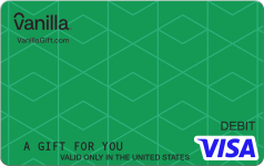 Green Diamonds Visa Gift Card