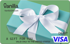 White Bow Visa Gift Card