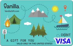 Camping Trip Visa Gift Card