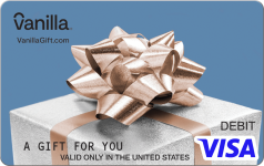 Copper Shimmer Visa Gift Card