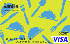 Cutlery Green Visa Gift Card