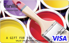 Home Paint Visa Gift Card