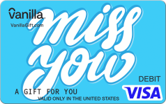 Miss You Gift Card