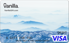Misty Mountains Visa Gift Card