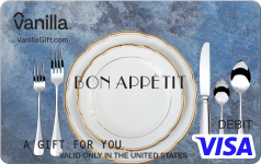 Place Setting Visa Gift Card