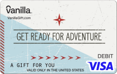 Travel Journal Visa Gift Card