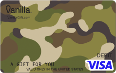 Camouflage Virtual Gift Card