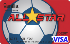 Soccer All Star Gift Card