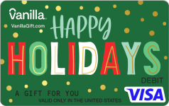 Big Happy Holidays Gift Card