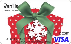 Snowflake Box Gift Card