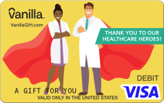 Congrats Blue Visa Gift Card