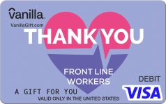 Congrats Blue Visa Gift Card