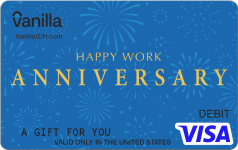Happy Work Anniversary Gift Card