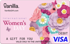 International Women's Day Gift Card