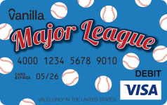 Major League Gift Card | Father's Day Gift Cards | Vanilla Gift