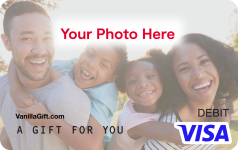 Visa Custom Photo Gift Card