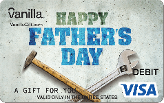Father's Day Tools Gift Card