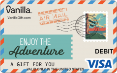 Air Mail Visa Gift Card