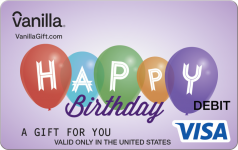 Birthday Balloons eGift Card