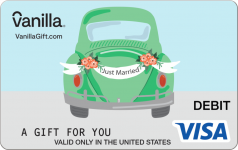 VW Bug Gift Card