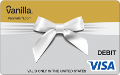 Wrapped Bow Silver Gift Card