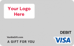 Visa Custom Logo Gift Card
