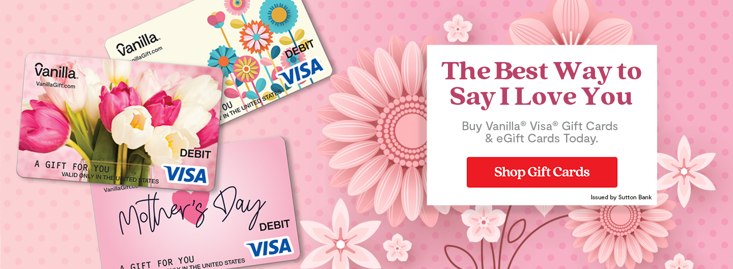 Buy Visa Gift Cards, eGift Cards Vanilla