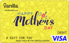 Featured Card 4 - Joyful Mother's Day Vanilla Visa Gift Card