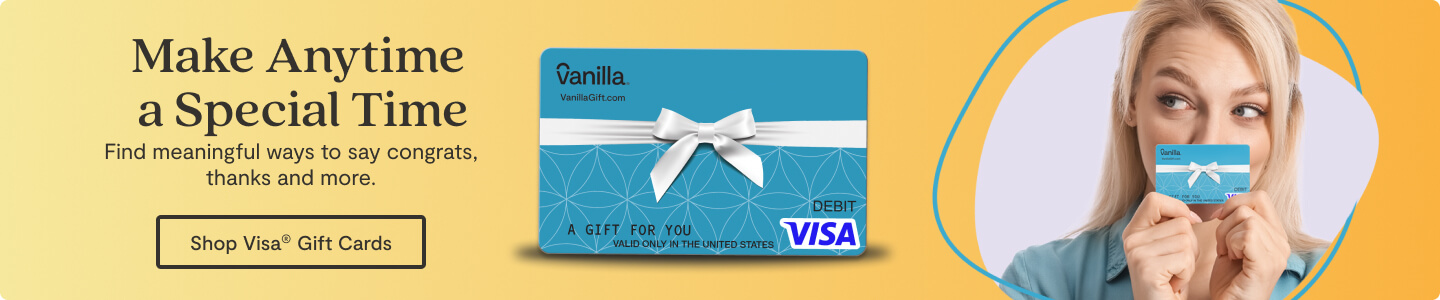 Hero Banner 1 - Vanilla Visa Gift Cards