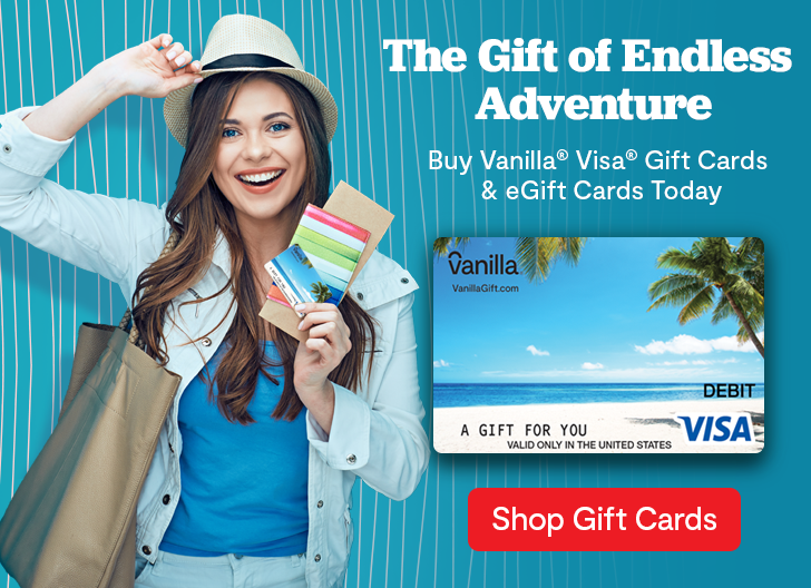 Buy Visa Gift Cards, eGift Cards Vanilla