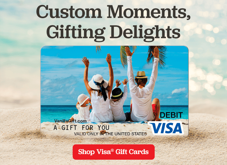 Buy Visa Gift Cards & eGift Cards Vanilla Visa