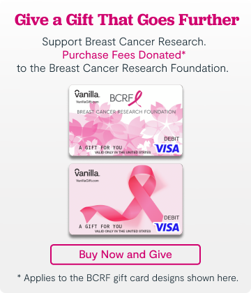 Hero Banner 1 -  Vanilla Visa Breast Cancer Awareness Gift Cards