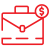 Business suitcase icon