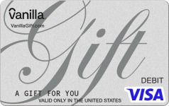 Featured Card 8 - Silver Vanilla Visa Gift Card