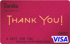 Featured Card 6 - Red Diamonds Vanilla Visa Gift Card
