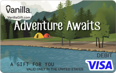 Featured Card 7 - Adventure Awaits Vanilla Visa Gift Card