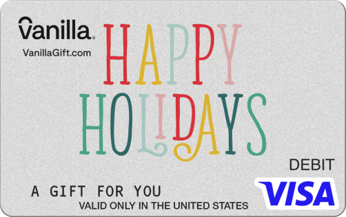 Happy Dots Holidays Gift Card