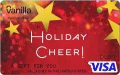 Featured Card 2 - Holiday Sparkle Visa Gift Card