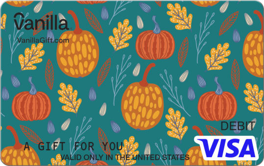 Fall Pattern Gift Card