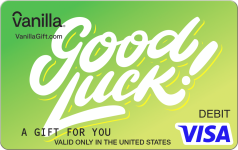 Featured Card 12 - Good Luck Vanilla Visa Gift Card