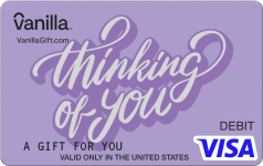 Featured Card 5 - Image of Thinking of You Vanilla Visa Gift Card