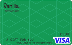 Green Diamonds Vanilla Visa Gift Card