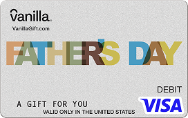 Ftaher's Day Vanilla Visa Gift Card