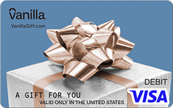 Copper Shimmer Vanilla Visa Gift Card