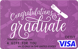 Con-GRAD-Ulations Vanilla Visa Gift Card