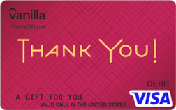Red Diamonds Vanilla Visa Gift Card