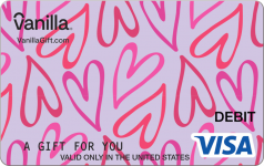 Featured Card 4 - Love You Vanilla Visa Gift Card
